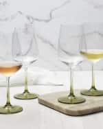 Image 1 of 4: Mikasa Gianna 15 oz. White Wine Glasses, Set of 4