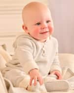 Image 3 of 4: Ralph Lauren Childrenswear Boy's Reversible Two-Piece Set, Size 3M-24M