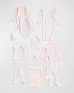 Image 1 of 3: Ralph Lauren Childrenswear Girl's 11-Piece Organic Cotton Essential Gift Box Set, Size Newborn-9M