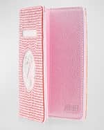 Image 5 of 6: Judith Leiber Couture Allover Crystal Passport Holder