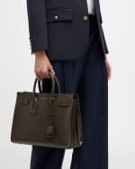 Image 2 of 6: Saint Laurent Sac De Jour Small Top-Handle Bag in Smooth Leather