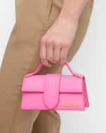Image 2 of 6: Jacquemus Le Bambino Leather Top-Handle Bag