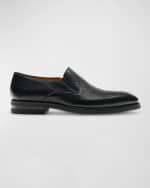 Image 1 of 3: Magnanni Men's Lima Peccary Leather Loafers