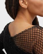 Image 5 of 5: Sydney Evan 14k Gold Diamond Marquise Eye Single Stud Earring