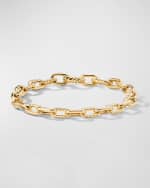 Image 5 of 6: David Yurman DY Madison Chain Bracelet in 18K Gold, 6mm