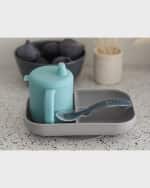 Image 4 of 4: BEABA Kid's Beaba Three-Piece Silicone Feeding Set