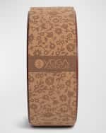 Image 1 of 3: Yoga Design Lab Yoga Wheel Cork Floral Batik