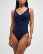 Image 2 of 5: Karla Colletto Basics Silent Underwire One-Piece Swimsuit
