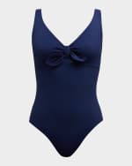 Image 1 of 5: Karla Colletto Basics Silent Underwire One-Piece Swimsuit