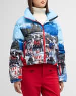 Image 1 of 6: Perfect Moment Nevada Colorblock Duvet Jacket