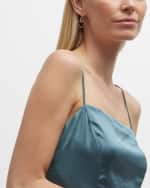 Image 5 of 5: Roberto Coin 18K Yellow Gold Diamond Cialoma Earrings, 30x27mm