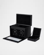 Image 3 of 5: WOLF British Racing Double Watch Winder With Storage