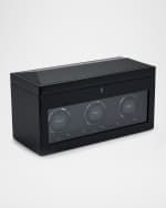 Image 4 of 5: WOLF British Racing Triple Watch Winder With Storage