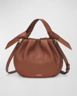 Image 1 of 5: Oryany Selena Leather Bucket Bag
