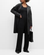 Image 5 of 6: Lafayette 148 New York Gates High-Rise Flare Pants