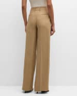 Image 4 of 6: Lafayette 148 New York Sullivan High-Rise Wide-Leg Pants