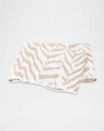 Image 2 of 2: Matouk Schumacher Quincy King Flat Sheet