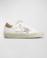 Image 1 of 6: Golden Goose Hi Star Glitter Low-Top Sneakers