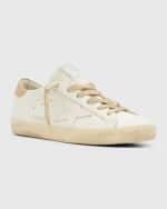 Image 5 of 6: Golden Goose Superstar Leather Glitter Low-Top Sneakers
