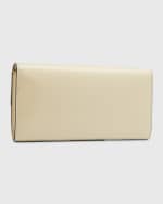 Image 4 of 6: Jimmy Choo Emmie Flap Patent Leather Clutch Bag