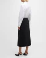 Image 4 of 6: THE ROW Sisilia Menswear Poplin Shirt