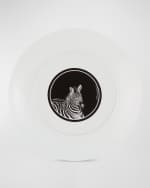 Image 4 of 5: Dolce&Gabbana Casa Zebra Set 2 Dessert Plates
