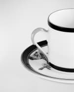 Image 5 of 5: Dolce&Gabbana Casa Zebra Espresso Cup and Saucer Set