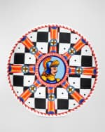 Image 2 of 5: Dolce&Gabbana Casa Carretto Knight set 2 Dessert Plates