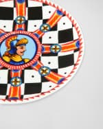 Image 5 of 5: Dolce&Gabbana Casa Carretto Knight set 2 Dessert Plates