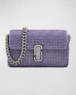 Image 1 of 6: Marc Jacobs The Rhinestone J Marc Mini Shoulder Bag