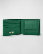 Image 3 of 3: WOLF Men's Signature Billfold and Coin
