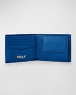 Image 3 of 3: WOLF Men's Signature Billfold and Coin