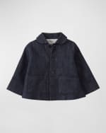 Image 1 of 2: Vild - House of Little Kid's Eco Denim Jacket, Size Newborn-6M