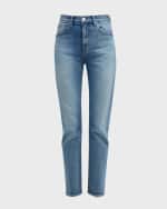 Image 1 of 6: Salon 1884 84 Skinny-Leg Ankle Jeans