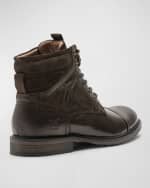 Image 4 of 5: Rodd & Gunn Men's Dunedin Leather Lace-Up Military Boots