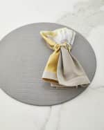 Image 2 of 2: Kim Seybert Croco Placemat