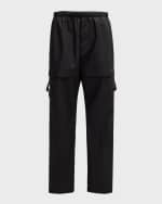 Image 2 of 6: Givenchy Men's 4G-Buckle Cargo Track Pants