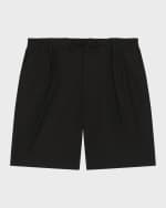 Image 1 of 2: Dolce&Gabbana Boy's Logo Plaque Shorts, Size 8-14