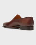 Image 2 of 5: Corthay Men's Charlie Leather Loafers