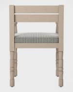 Image 4 of 5: Four Hands Waller Outdoor Dining Armchair