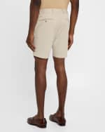 Image 4 of 5: Ralph Lauren Purple Label Men's Eaton Cotton-Stretch Shorts