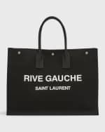 Image 1 of 6: Saint Laurent Rive Gauche Tote Bag in Canvas