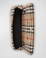 Image 5 of 5: Burberry Lola Small Vintage Check Boucle Shoulder Bag