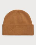 Image 1 of 3: Burberry Ghost Crest Cashmere Beanie