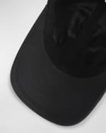 Image 5 of 5: Dolce&Gabbana Men's Logo Plaque Cotton-Stretch Baseball Cap