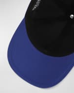 Image 3 of 4: Dolce&Gabbana Men's Logo Plaqué Nylon Baseball Cap