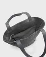 Image 5 of 6: Bottega Veneta Men's Medium Classic Intrecciato Tote Bag