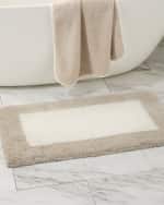 Image 1 of 2: Graccioza Bicolor Bath Rug, 39" x 24"