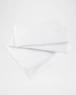 Image 3 of 3: Signoria Firenze Nuvola Percale 600 Thread Count King Sheet Set