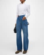 Image 5 of 6: JW Anderson Twisted Workwear Jeans